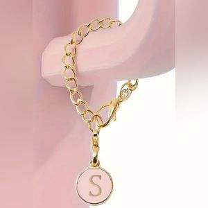 NIB Letter S Charm Chain
